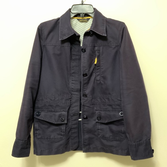 Lands' End Jackets & Blazers - Land’s End navy utility jacket.